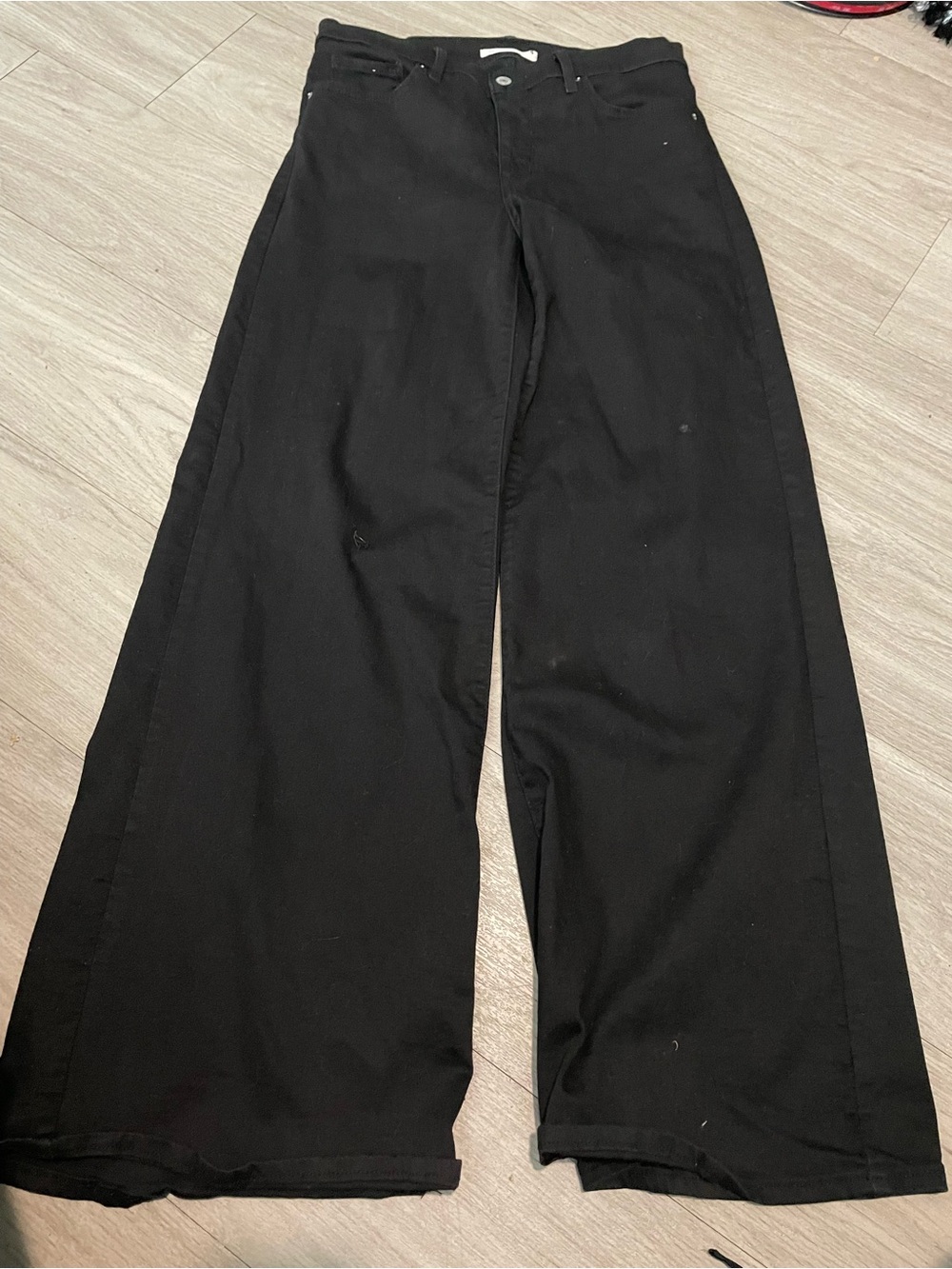 Levi's Black Wide Leg Women's Jeans - Flare Fit